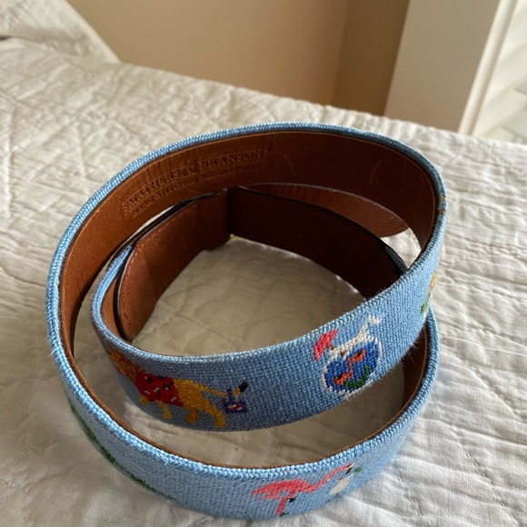 Smathers & Branson Needlepoint Belt - Picture 3 of 15